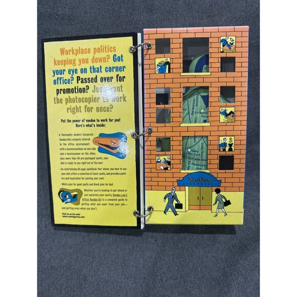 Voodoo Lous Office Voodoo Kit Corporate Stress Relief Doll Set - Picture 2 of 5